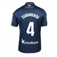 Real Sociedad Martin Zubimendi #4 Bortatröja 2023-24 Korta ärmar